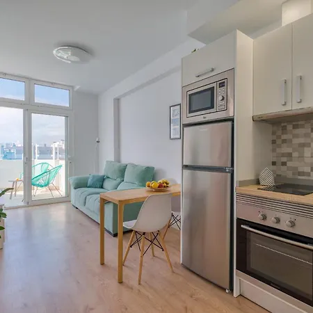 Lejlighed Homeforguest Bright With Terrace Near Canteras Las Palmas de Gran Canaria