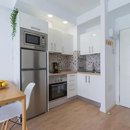 Homeforguest Bright With Terrace Near Canteras Lejlighed *