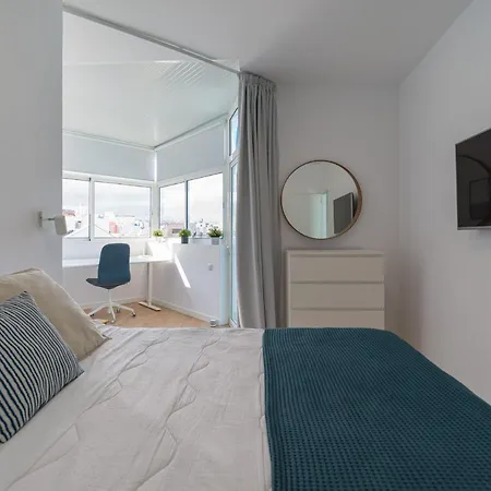 Lejlighed Homeforguest Bright With Terrace Near Canteras Las Palmas de Gran Canaria